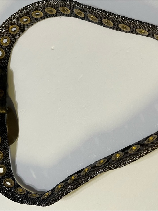Vintage Women’s Bronze Chain-Link  Mesh Eyelet Belt main image 4